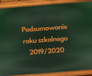 List Pani Minister Małgorzaty Golińskiej na zakończenie roku szkolnego 2019/2020